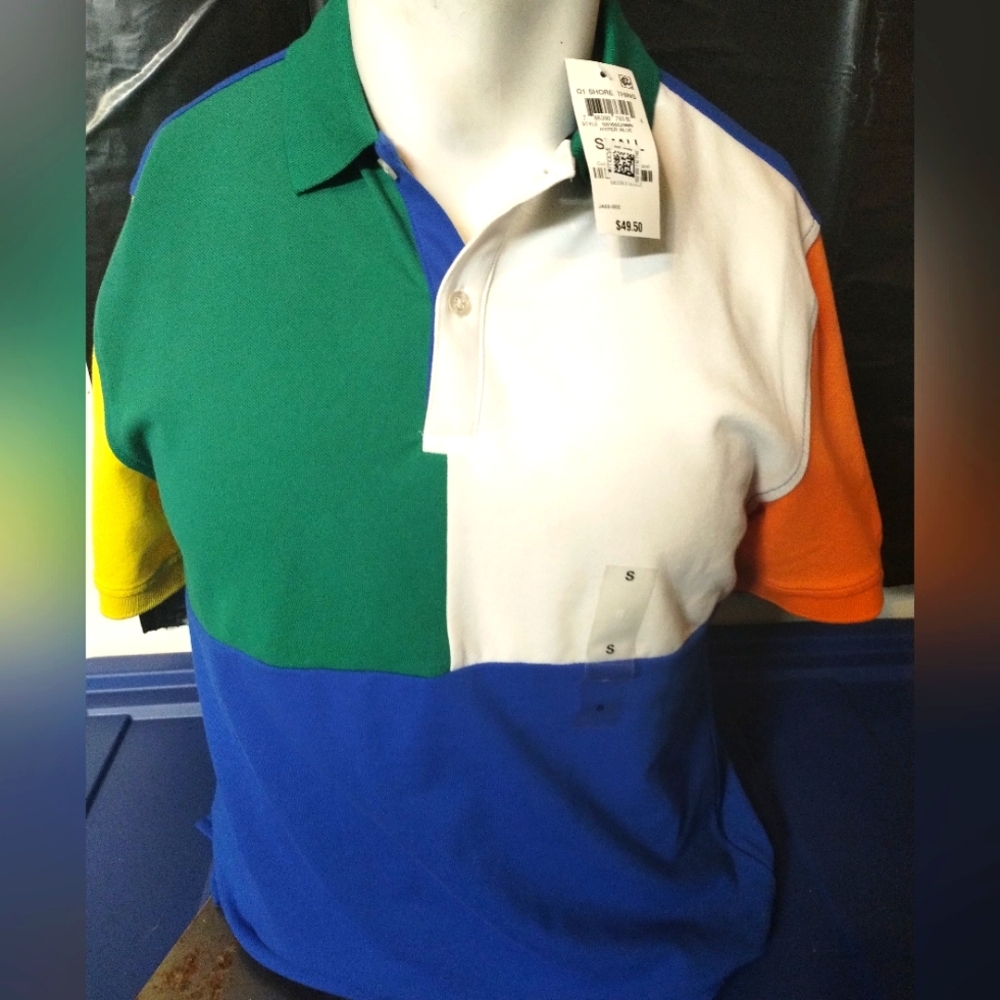 Club Room multi colored polo